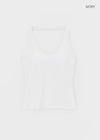 Ruetti Ribbed Halter Sleeveless (Built-in Cup)