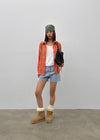Meiren Cut-off Denim Shorts