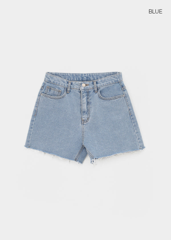 Meiren Cut-off Denim Shorts