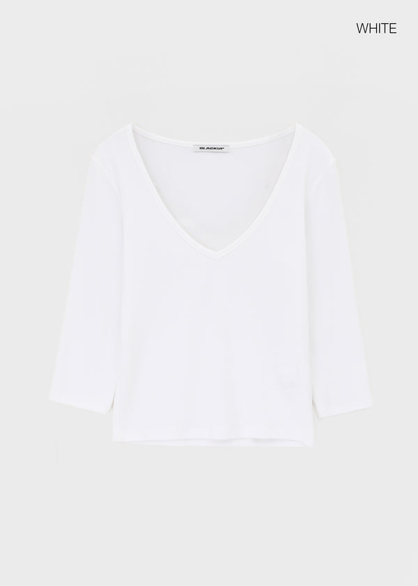[MADE] Kuchi Deep V-Neck Sleeveless Tee