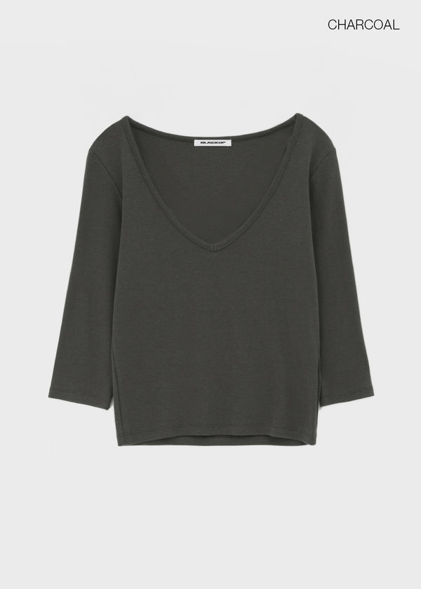 [MADE] Kuchi Deep V-Neck Sleeveless Tee