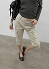 Spurt Cargo Capri Pants