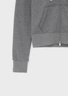 [B-BASIC] Fade Sweat Slim Zip-Up Hoodie (2 SIZE)