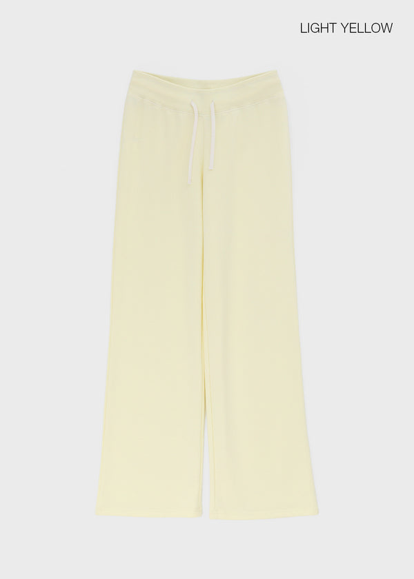 [B-BASIC] Fade Sweat Straight Elastic Pants