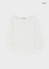 [B-BASIC] Standard Boat Neck Sleeveless Tee (3 SIZE)