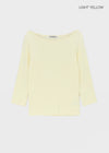[B-BASIC] Standard Boat Neck Sleeveless Tee (3 SIZE)