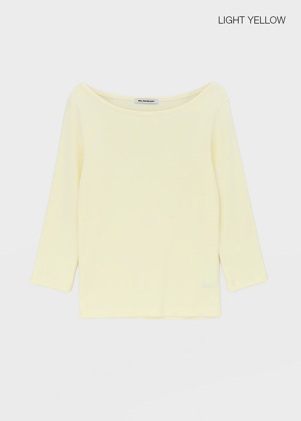 [B-BASIC] Standard Boat Neck Sleeveless Tee (3 SIZE)