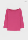 [B-BASIC] Standard Boat Neck Sleeveless Tee (3 SIZE)
