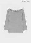 [B-BASIC] Standard Boat Neck Sleeveless Tee (3 SIZE)