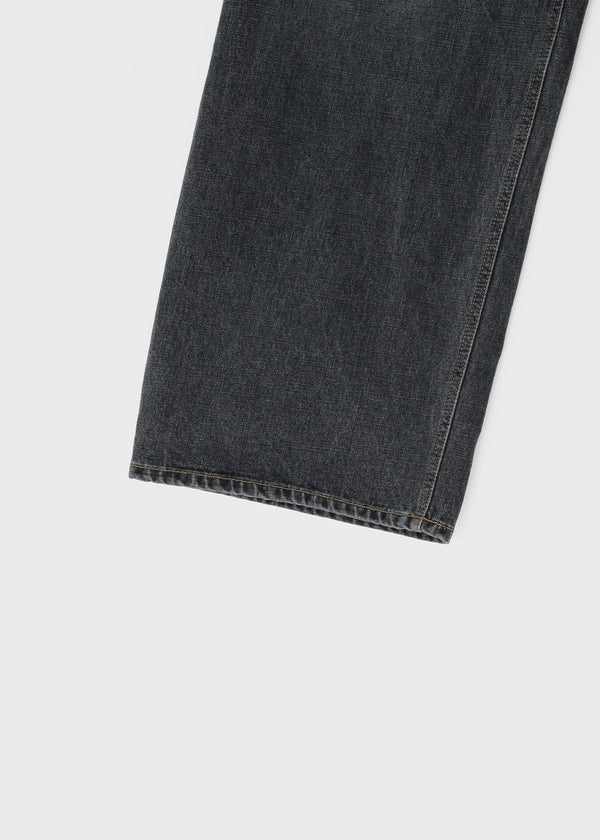 [B-DENIM] DARK BLUE WIDE 059
