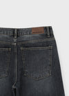 [B-DENIM] DARK BLUE WIDE 059