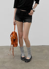 Quainch Cut Denim Shorts