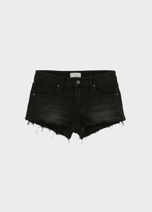 Quainch Cut Denim Shorts