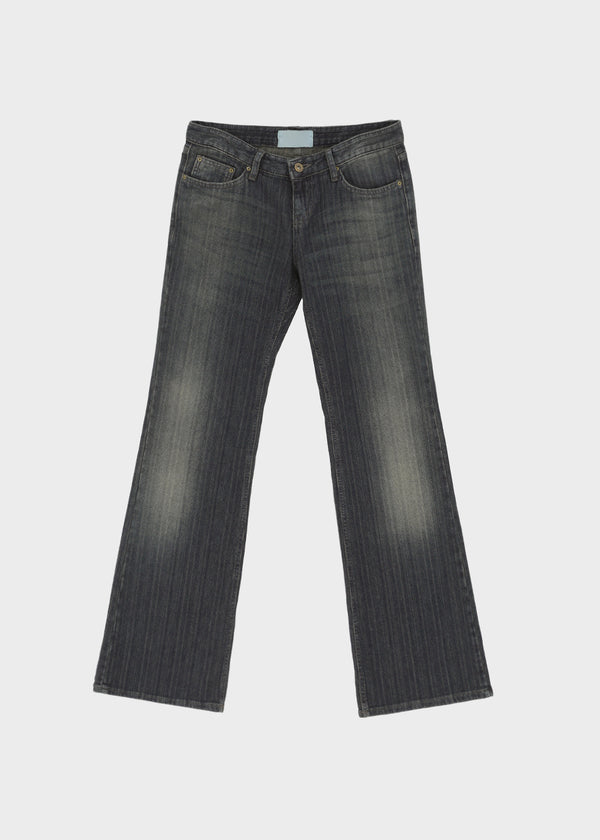 Iraetic low-waist bootcut denim pants