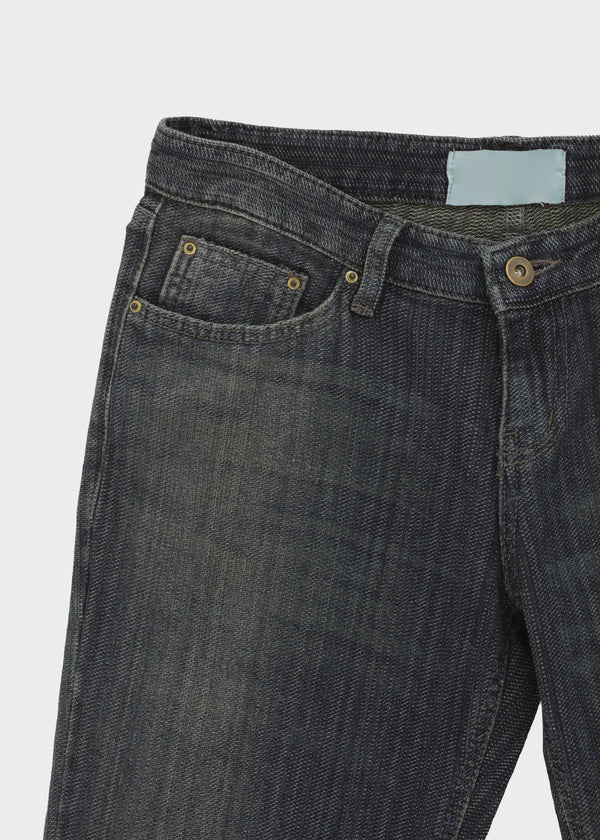 Iraetic low-waist bootcut denim pants