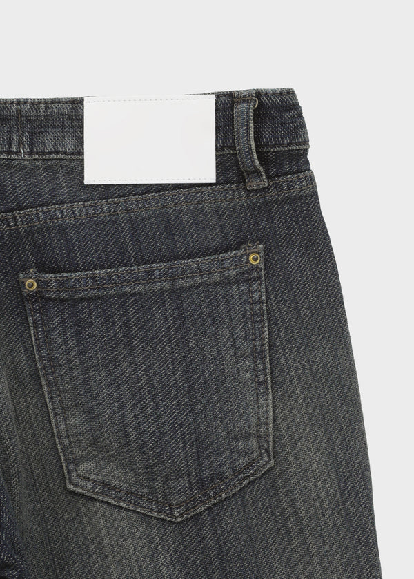 Iraetic low-waist bootcut denim pants
