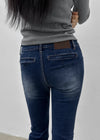 Swarm Low-waisted Bootcut Denim Pants