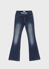 Swarm Low-waisted Bootcut Denim Pants