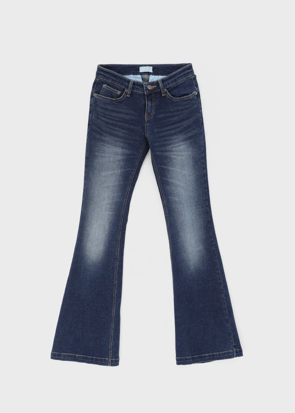 Swarm Low-waisted Bootcut Denim Pants