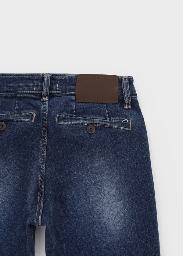 Swarm Low-waisted Bootcut Denim Pants