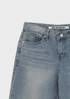 [B-DENIM] LOW STRAIGHT JEANS 060