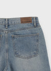 [B-DENIM] LOW STRAIGHT JEANS 060