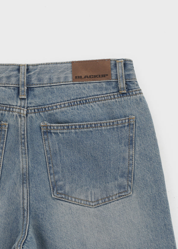 [B-DENIM] LOW STRAIGHT JEANS 060