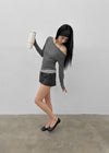 Turbid Low-waisted Micro Shorts