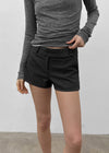 Turbid Low-waisted Micro Shorts