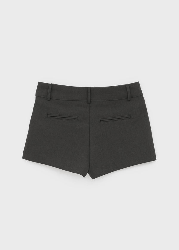 Turbid Low-waisted Micro Shorts