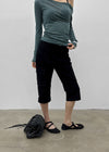 Spurt Cargo Capri Pants