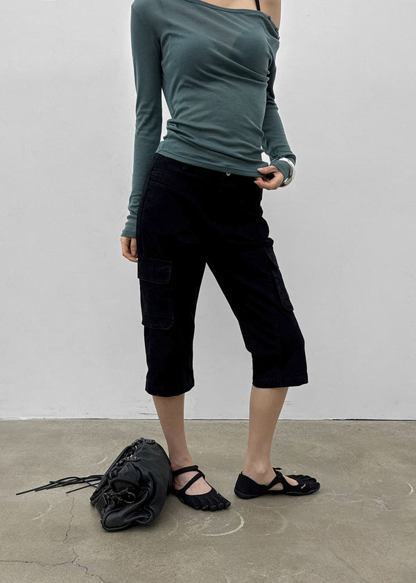 Spurt Cargo Capri Pants