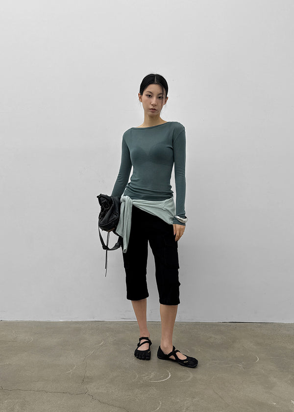 Spurt Cargo Capri Pants