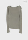 [MADE] Karen Off-shoulder Tencel Long Sleeve Tee