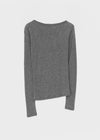 [MADE] Karen Off-shoulder Tencel Long Sleeve Tee