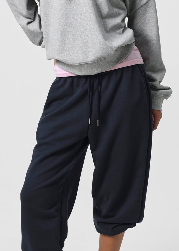 [B-BASIC] Soft Sweat Bermuda Elastic Pants