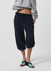 [B-BASIC] Soft Sweat Bermuda Elastic Pants