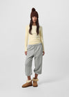 [B-BASIC] Soft Sweat Bermuda Elastic Pants