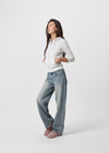 [B-DENIM] LOW STRAIGHT 061