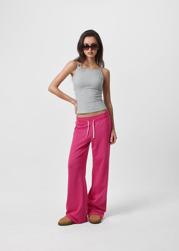 [B-BASIC] Fade Sweat Straight Elastic Pants