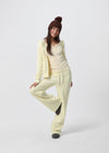 [B-BASIC] Ribbed Henley Neck Long Sleeve Tee (2 SIZE)