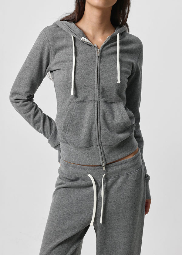 [B-BASIC] Fade Sweat Slim Zip-Up Hoodie (2 SIZE)