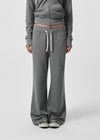 [B-BASIC] Fade Sweat Straight Elastic Pants
