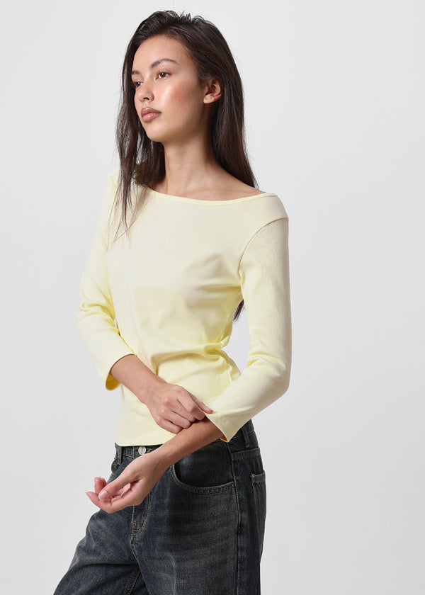 [B-BASIC] Standard Boat Neck Sleeveless Tee (3 SIZE)