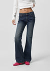 [B-DENIM] LOW POCKET BOOTS-CUT 058