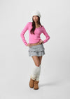 [B-BASIC] Tension Standard V-Neck Long Sleeve T-Shirt (3 SIZE)
