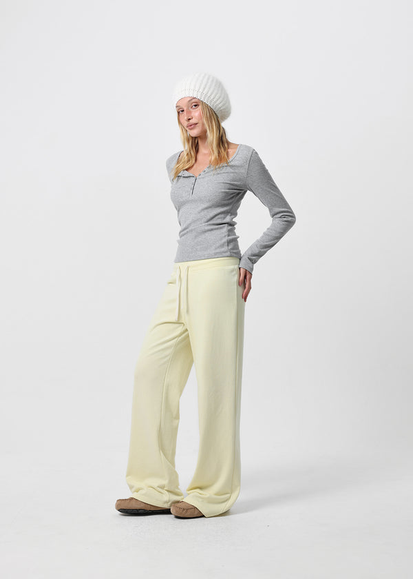[B-BASIC] Fade Sweat Straight Elastic Pants