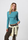 [B-BASIC] Tension Standard Boat Neck Long Sleeve Tee (3 SIZE)