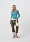 [B-BASIC] Tension Standard Boat Neck Long Sleeve Tee (3 SIZE)