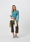 [B-BASIC] Tension Standard Boat Neck Long Sleeve Tee (3 SIZE)